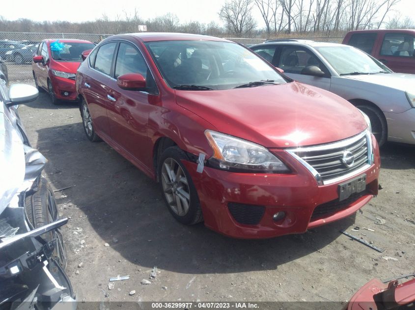 2013 NISSAN SENTRA SR - 3N1AB7AP5DL757913