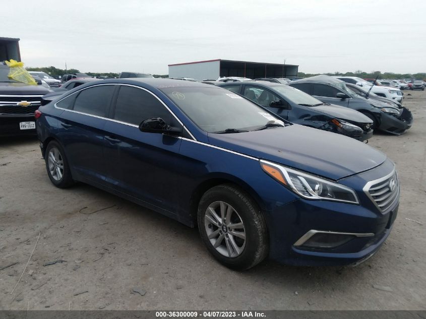 2017 HYUNDAI SONATA SE - 5NPE24AF9HH520741