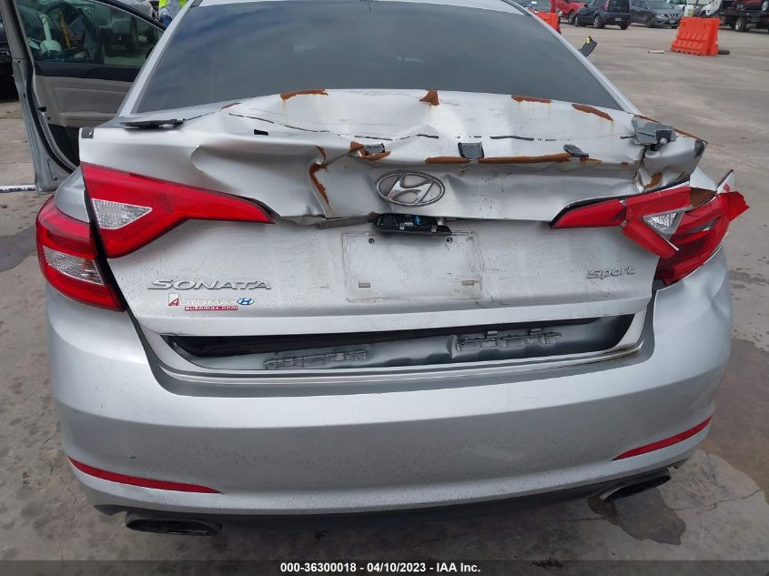 2017 HYUNDAI SONATA SPORT - 5NPE34AF2HH536230