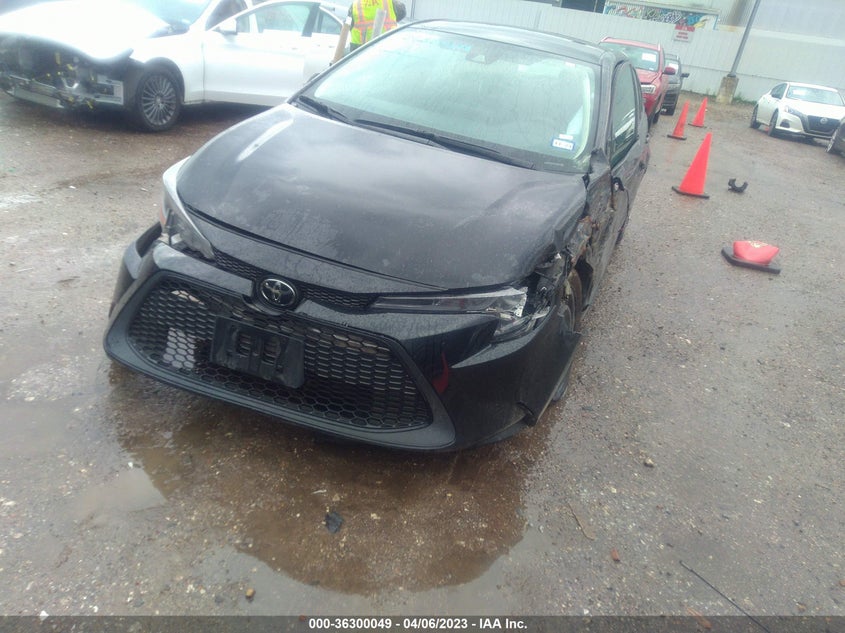 VIN 5YFEPMAE3MP179312 2021 TOYOTA COROLLA LE