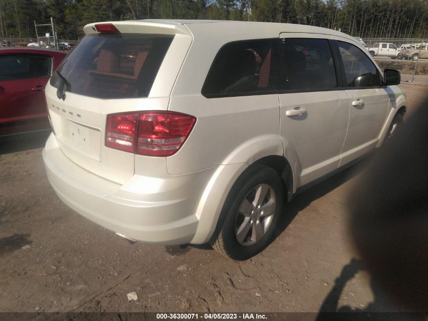 2013 DODGE JOURNEY AMERICAN VALUE PKG - 3C4PDCAB4DT578843