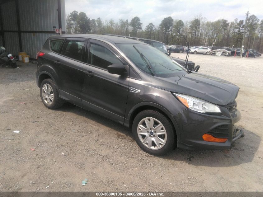 2016 FORD ESCAPE S - 1FMCU0F70GUB67592