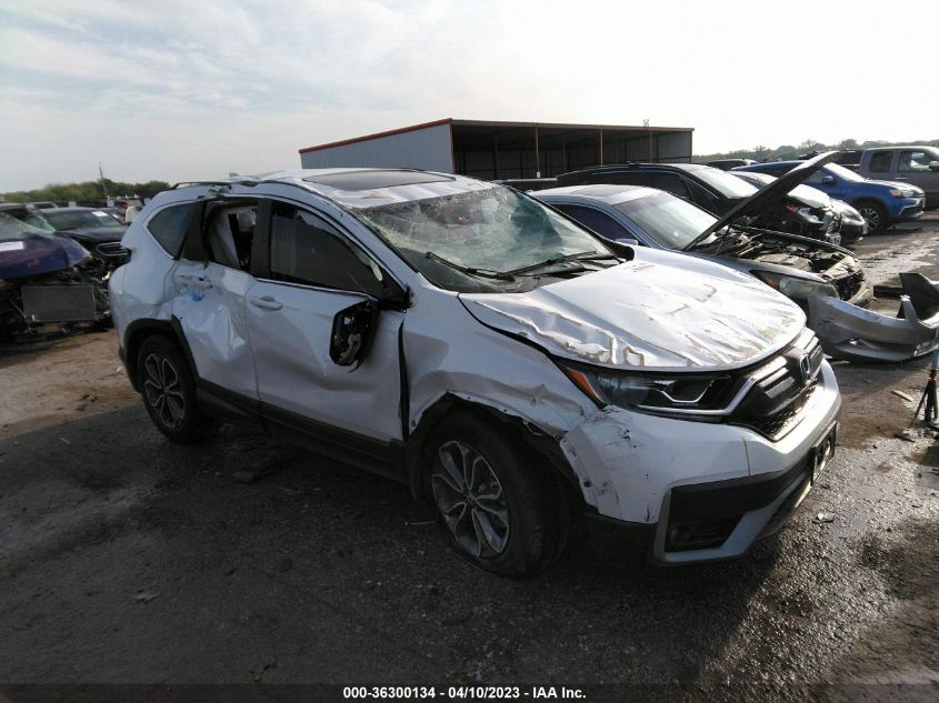 2022 HONDA CR-V EX-L - 7FARW1H84NE008346