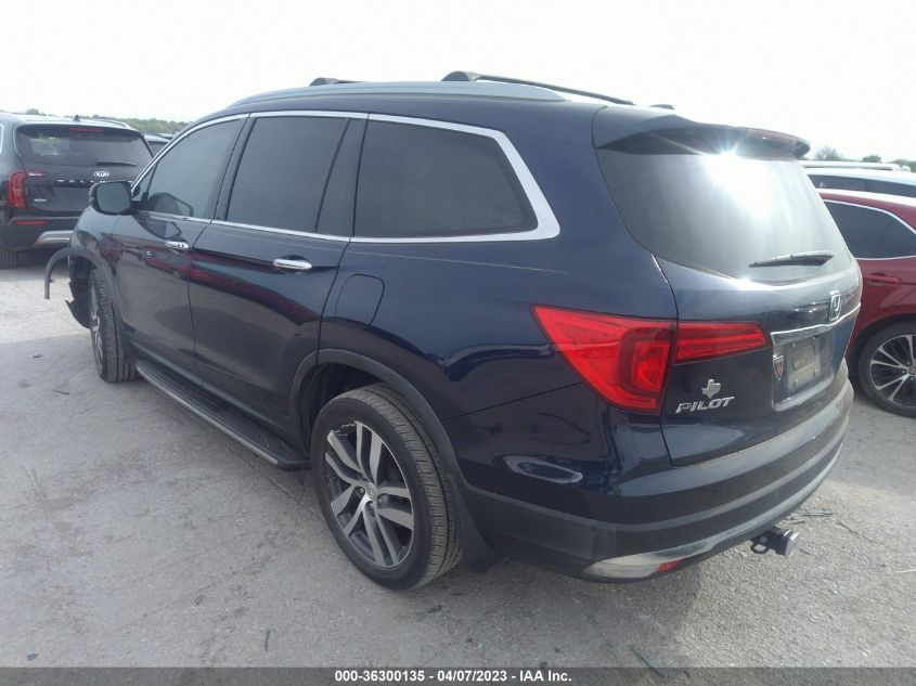 2016 HONDA PILOT TOURING - 5FNYF5H91GB018925