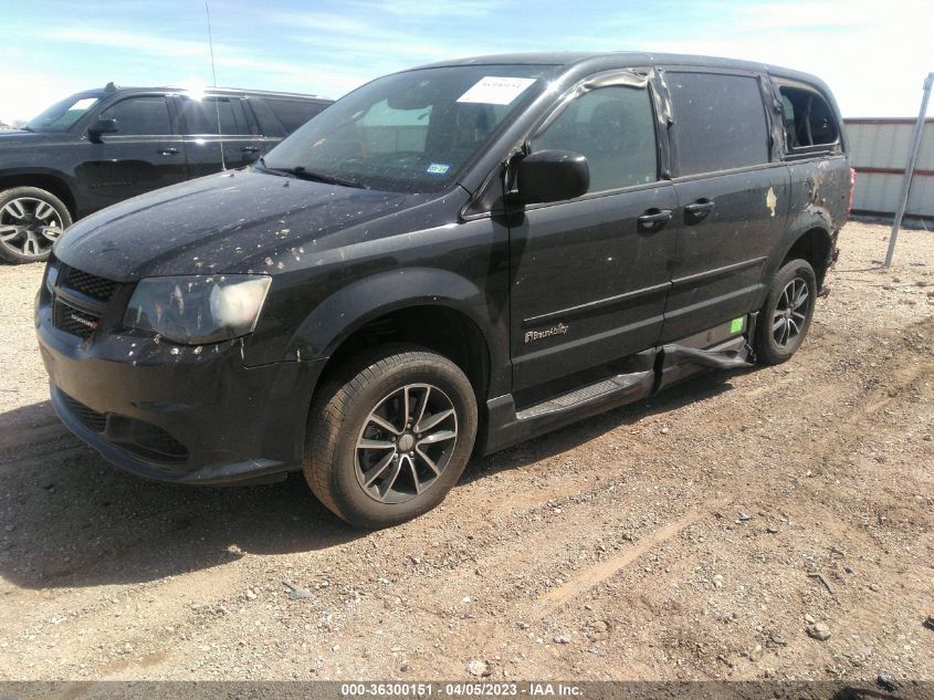 2015 DODGE GRAND CARAVAN SE - 2C4RDGBGXFR608413