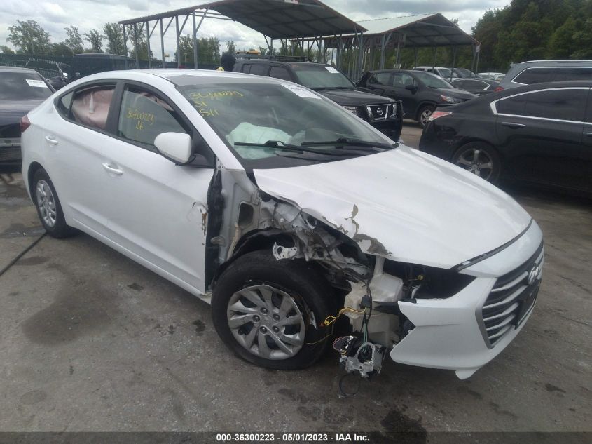 2017 HYUNDAI ELANTRA SE - 5NPD74LF6HH176182