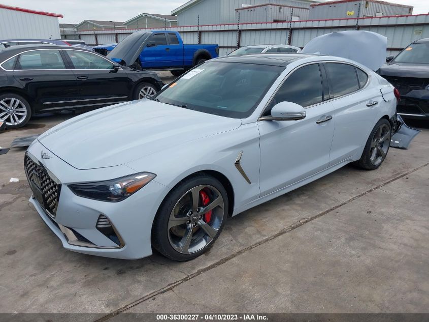 2019 GENESIS G70 3.3T ADVANCED - KMTG34LE4KU026151