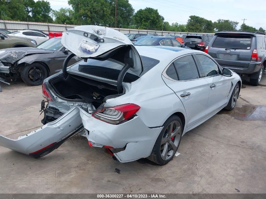 2019 GENESIS G70 3.3T ADVANCED - KMTG34LE4KU026151