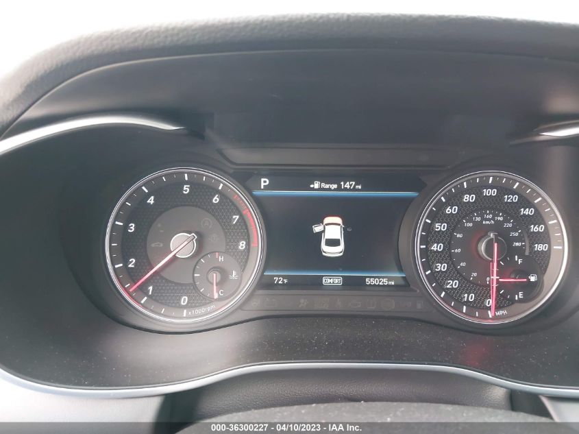 2019 GENESIS G70 3.3T ADVANCED - KMTG34LE4KU026151