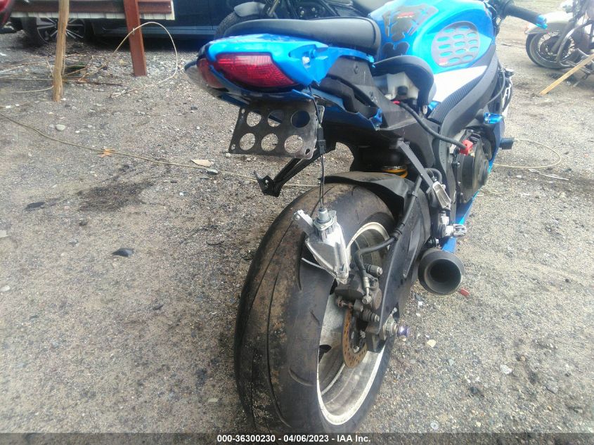 2009 SUZUKI GSX-R600 - JS1GN7EA692105907