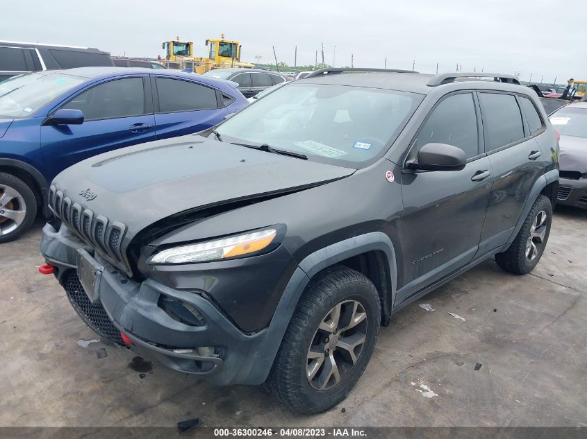 2014 JEEP CHEROKEE TRAILHAWK - 1C4PJMBS5EW212446