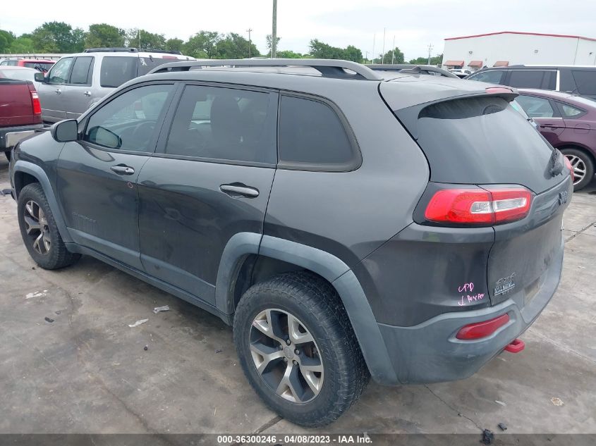 2014 JEEP CHEROKEE TRAILHAWK - 1C4PJMBS5EW212446
