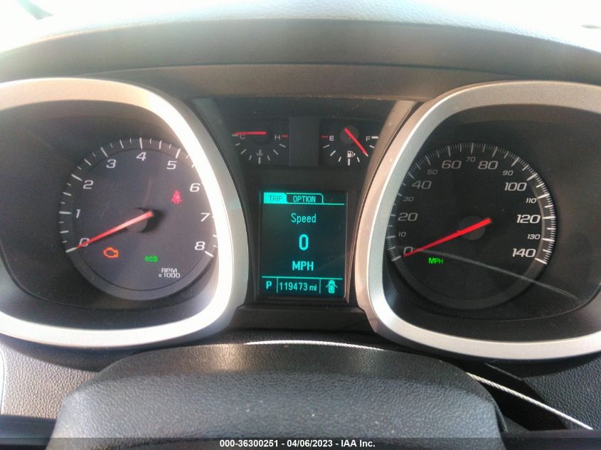 2013 CHEVROLET EQUINOX LT - 2GNALPEK7D6101166