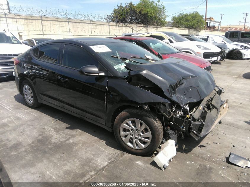 2017 HYUNDAI ELANTRA SE - 5NPD74LF1HH201182