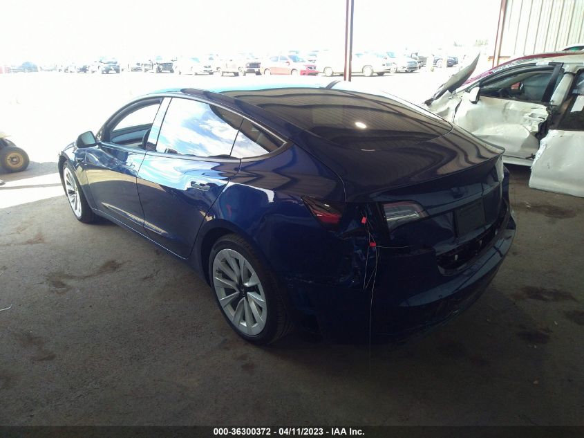 2021 TESLA MODEL 3 LONG RANGE - 5YJ3E1EB5MF068770