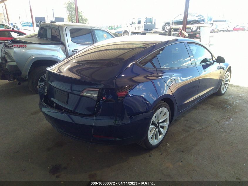 2021 TESLA MODEL 3 LONG RANGE - 5YJ3E1EB5MF068770