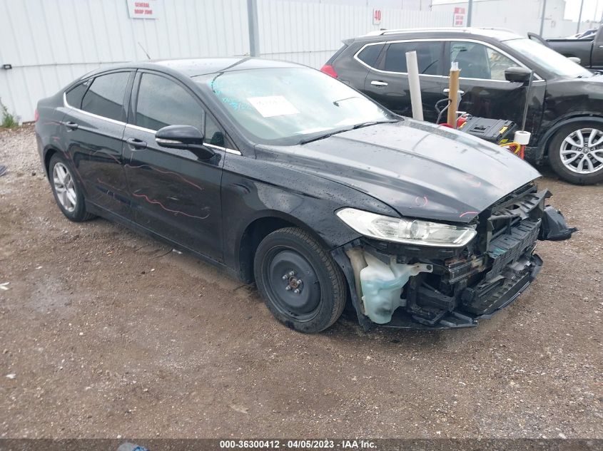 2016 FORD FUSION SE - 1FA6P0H77G5131923