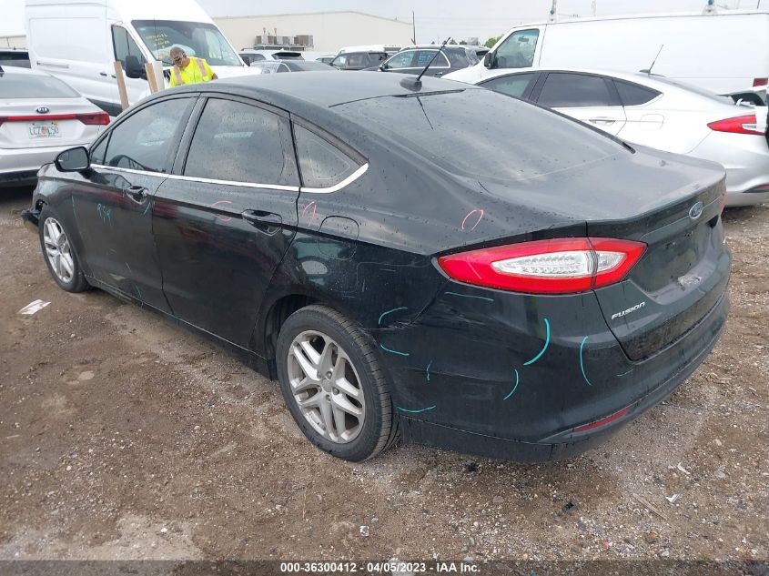 2016 FORD FUSION SE - 1FA6P0H77G5131923