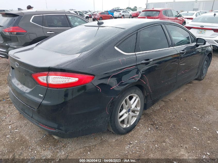 2016 FORD FUSION SE - 1FA6P0H77G5131923