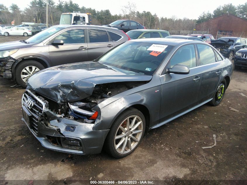2014 AUDI A4 PREMIUM PLUS - WAUFFAFL0EN025343
