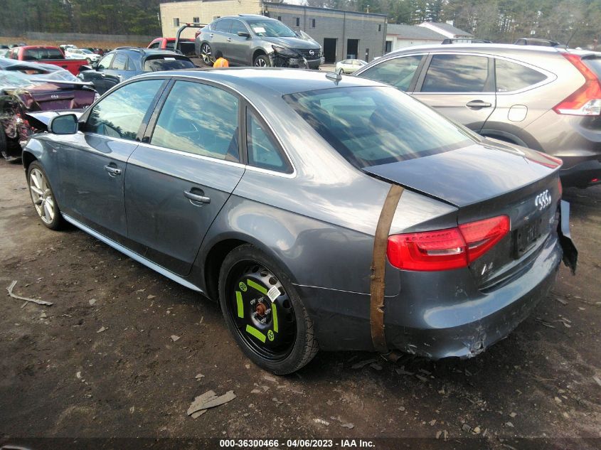 2014 AUDI A4 PREMIUM PLUS - WAUFFAFL0EN025343