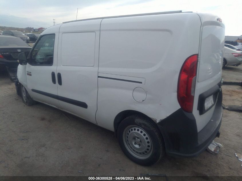 2017 RAM PROMASTER CITY CARGO VAN TRADESMAN ZFBERFAB7H6G72182