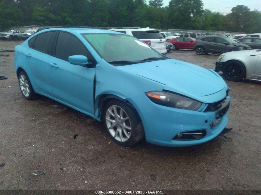 2013 DODGE DART SXT - 1C3CDFBA6DD287812