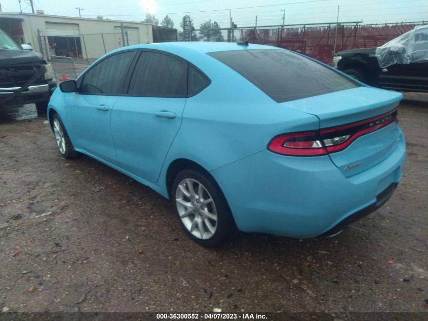 2013 DODGE DART SXT - 1C3CDFBA6DD287812