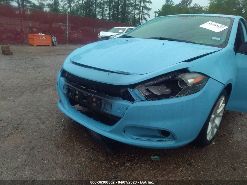 2013 DODGE DART SXT - 1C3CDFBA6DD287812
