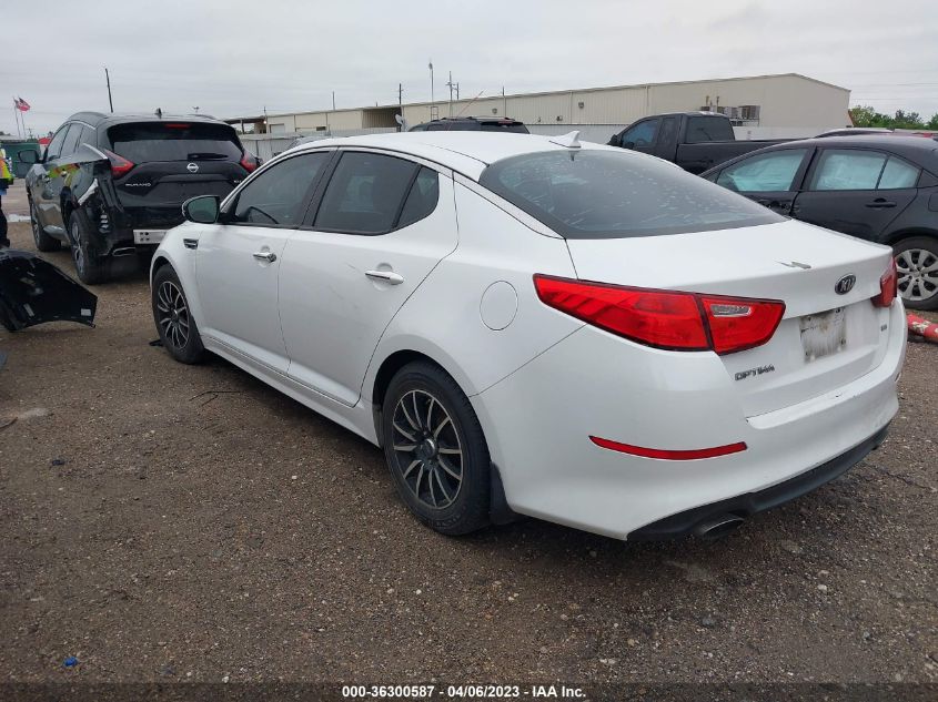 2015 KIA OPTIMA LX - 5XXGM4A76FG368485