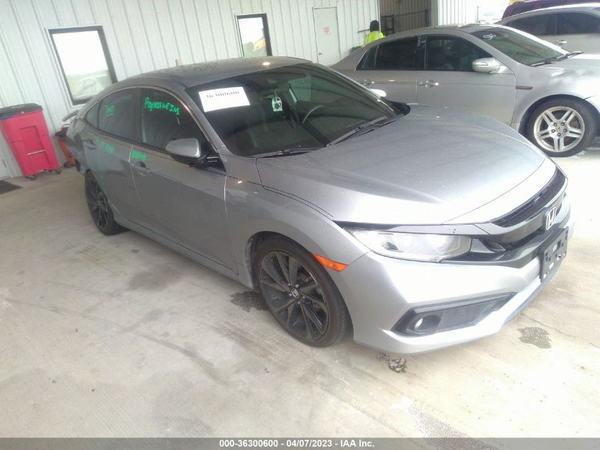 2019 HONDA CIVIC SEDAN SPORT - 19XFC2F83KE040447