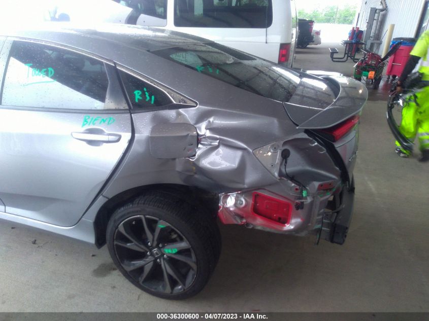 2019 HONDA CIVIC SEDAN SPORT - 19XFC2F83KE040447