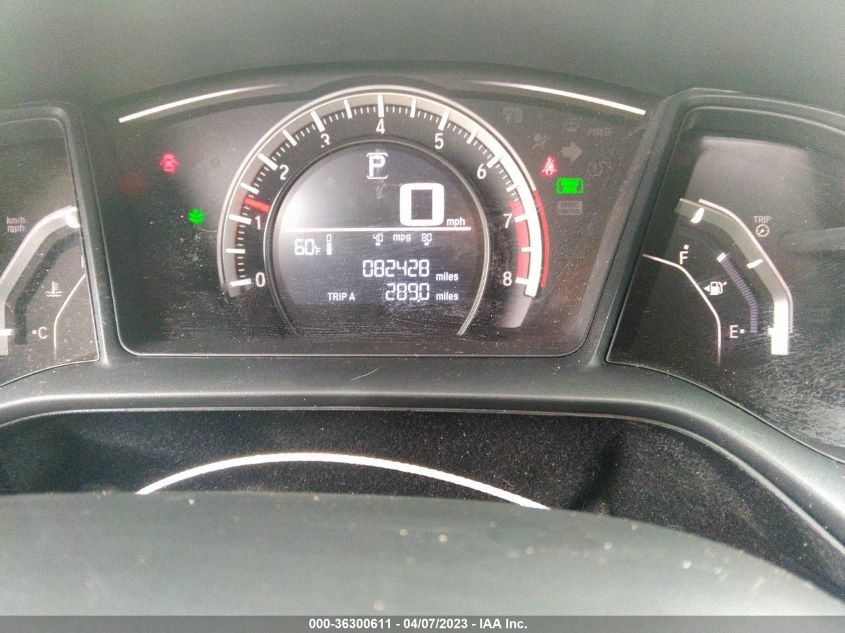 2016 HONDA CIVIC SEDAN LX - 19XFC2F53GE094828