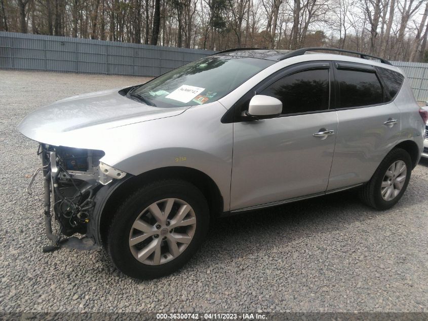 2014 NISSAN MURANO SL - JN8AZ1MW4EW502078