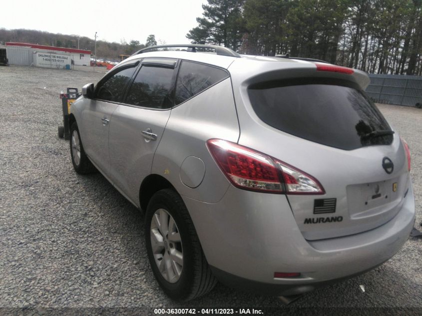 2014 NISSAN MURANO SL - JN8AZ1MW4EW502078