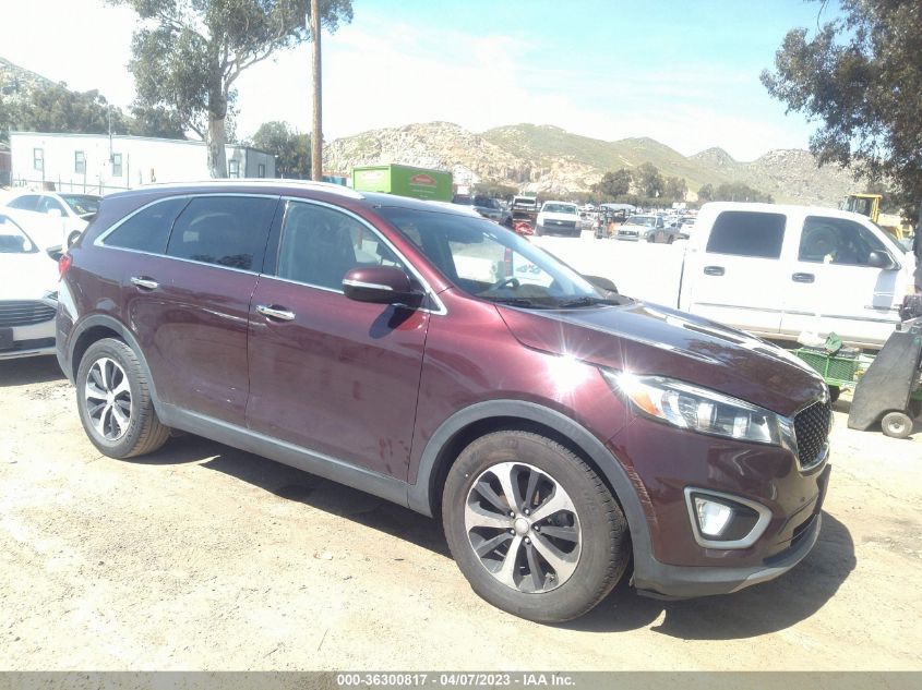 2017 KIA SORENTO EX V6 - 5XYPH4A51HG327294