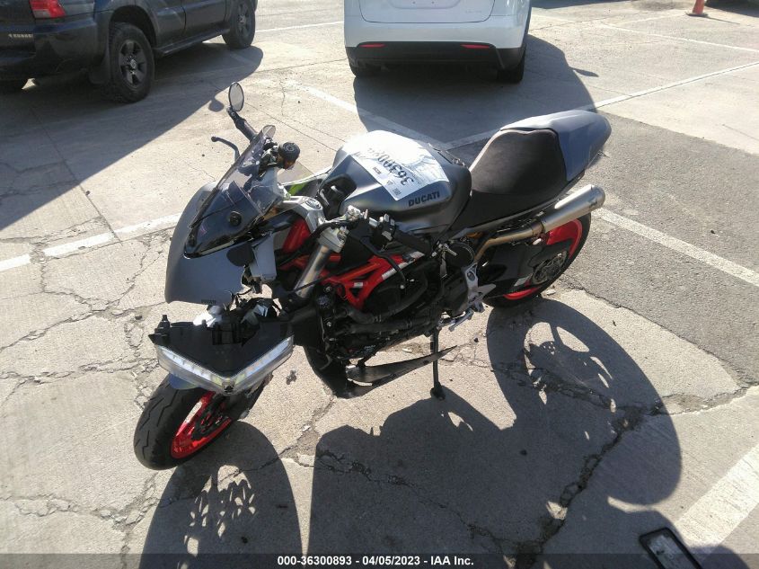 2019 DUCATI SUPERSPORT - ZDMVABDS7KB007386