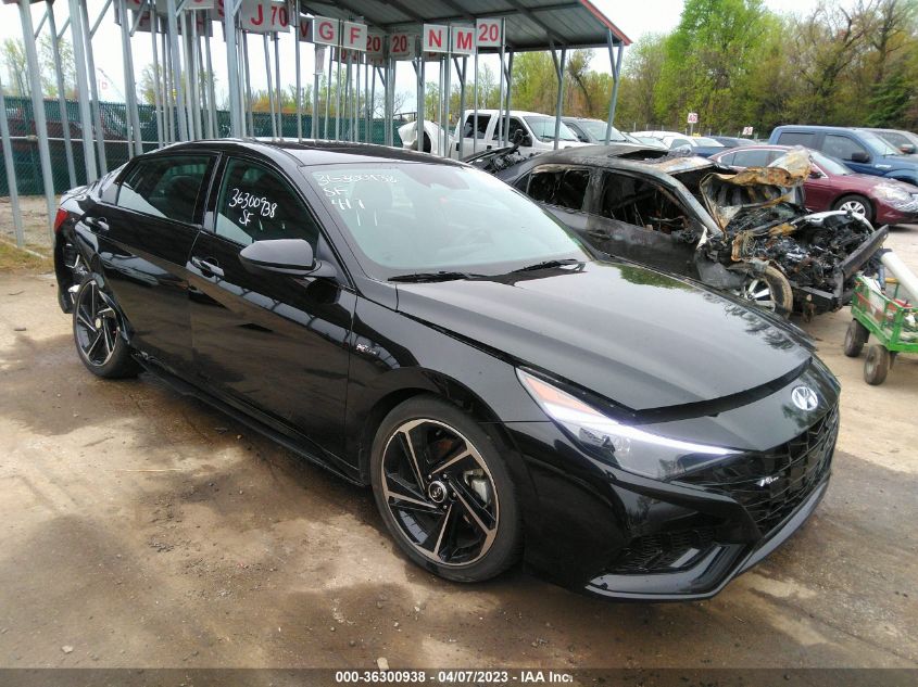 2023 HYUNDAI ELANTRA N LINE - KMHLR4AF0PU472808