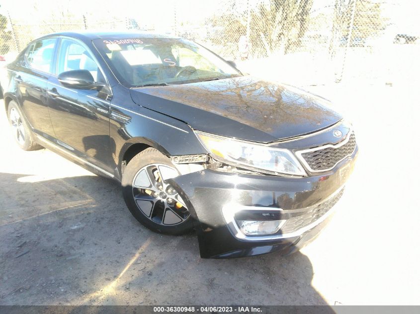 2013 KIA OPTIMA HYBRID EX - KNAGM4AD4D5047677