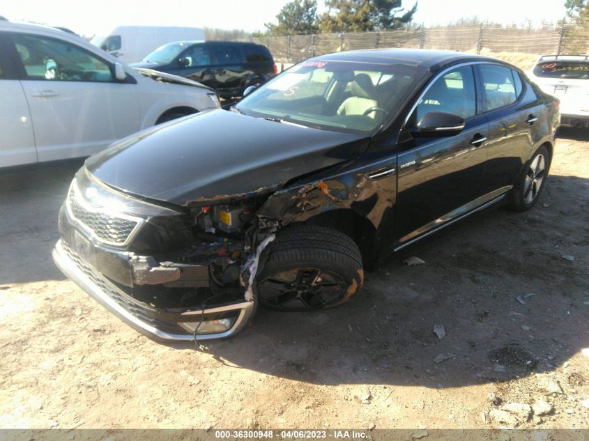 2013 KIA OPTIMA HYBRID EX - KNAGM4AD4D5047677