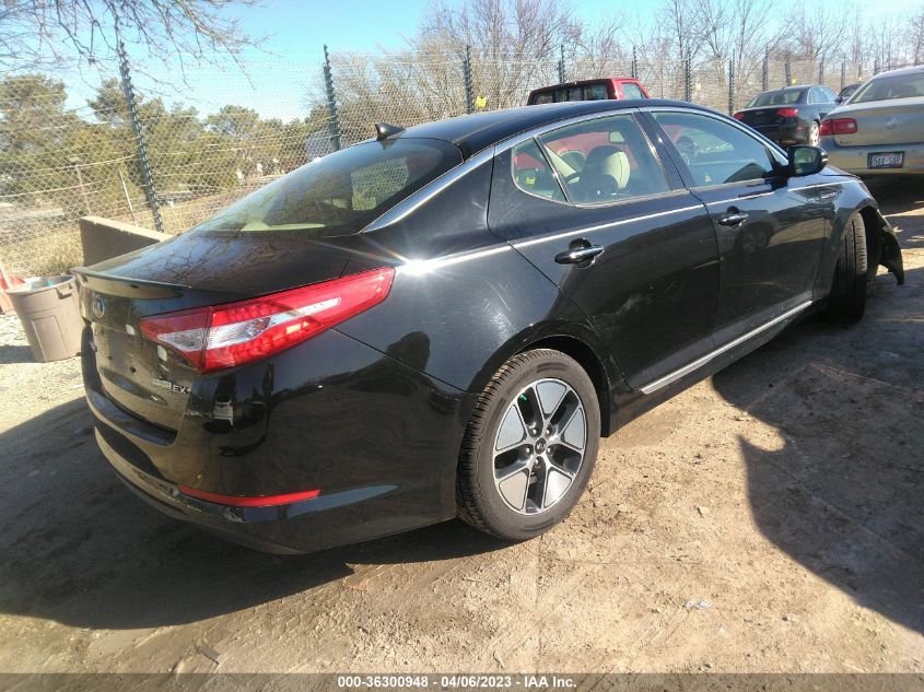 2013 KIA OPTIMA HYBRID EX - KNAGM4AD4D5047677