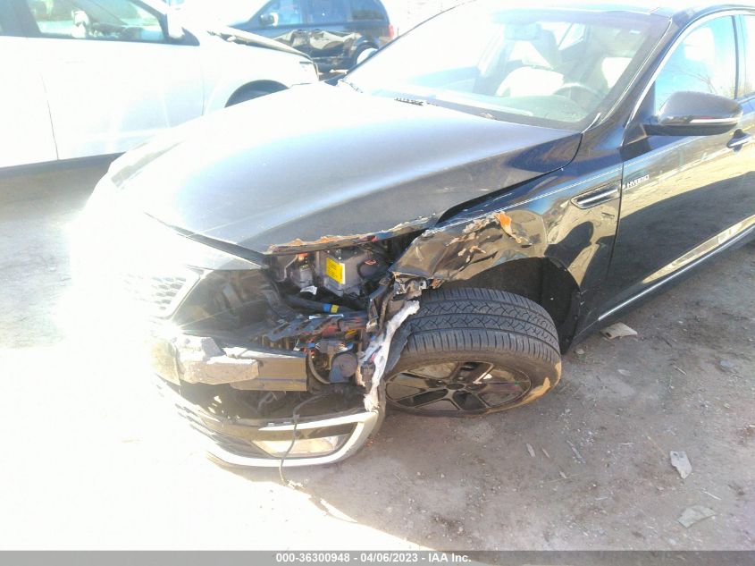2013 KIA OPTIMA HYBRID EX - KNAGM4AD4D5047677