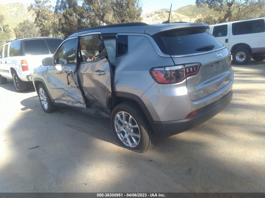 VIN 3C4NJDFB9NT219200 2022 JEEP COMPASS LATITUDE LUX