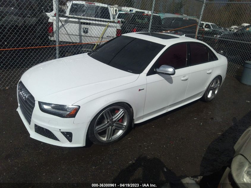 2013 AUDI S4 PREMIUM PLUS - WAUBGAFL9DA159771