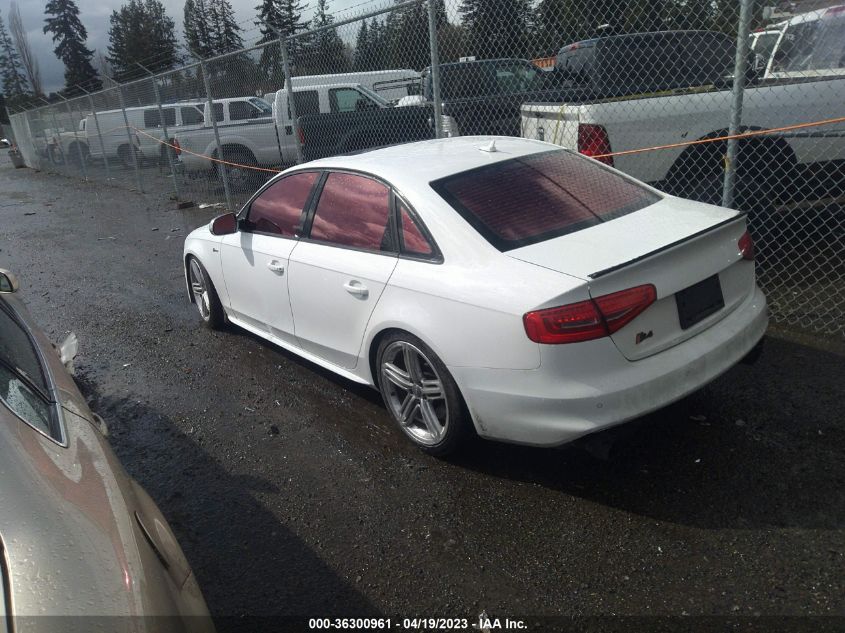 2013 AUDI S4 PREMIUM PLUS - WAUBGAFL9DA159771