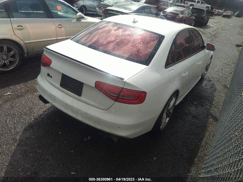 2013 AUDI S4 PREMIUM PLUS - WAUBGAFL9DA159771