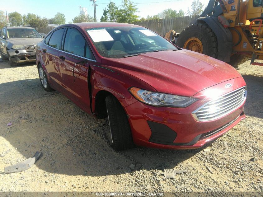 2019 FORD FUSION SE - 3FA6P0HD2KR189367