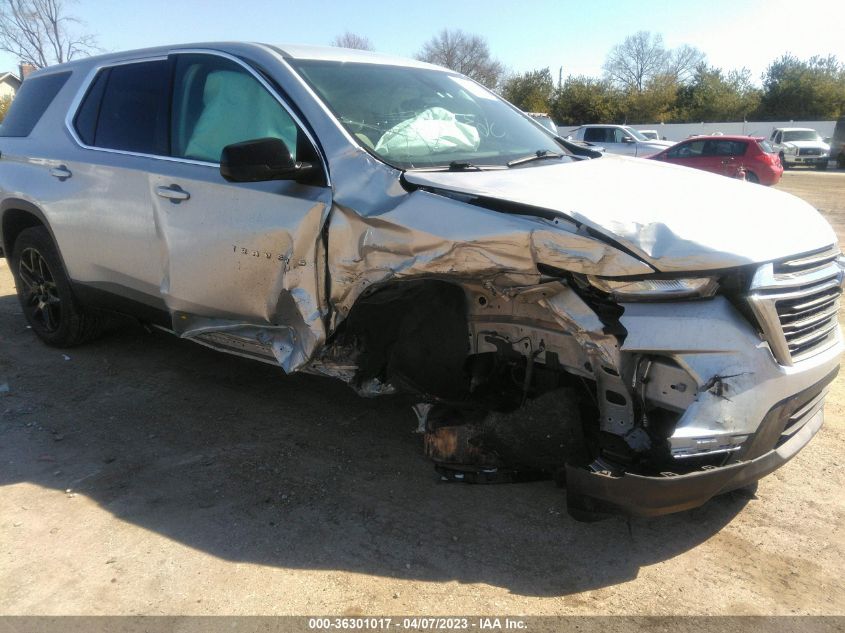 2022 CHEVROLET TRAVERSE LS - 1GNERFKW7NJ119415