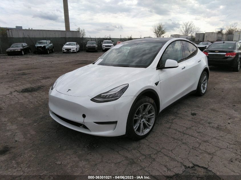 2020 TESLA MODEL Y LONG RANGE - 5YJYGDEE8LF032159