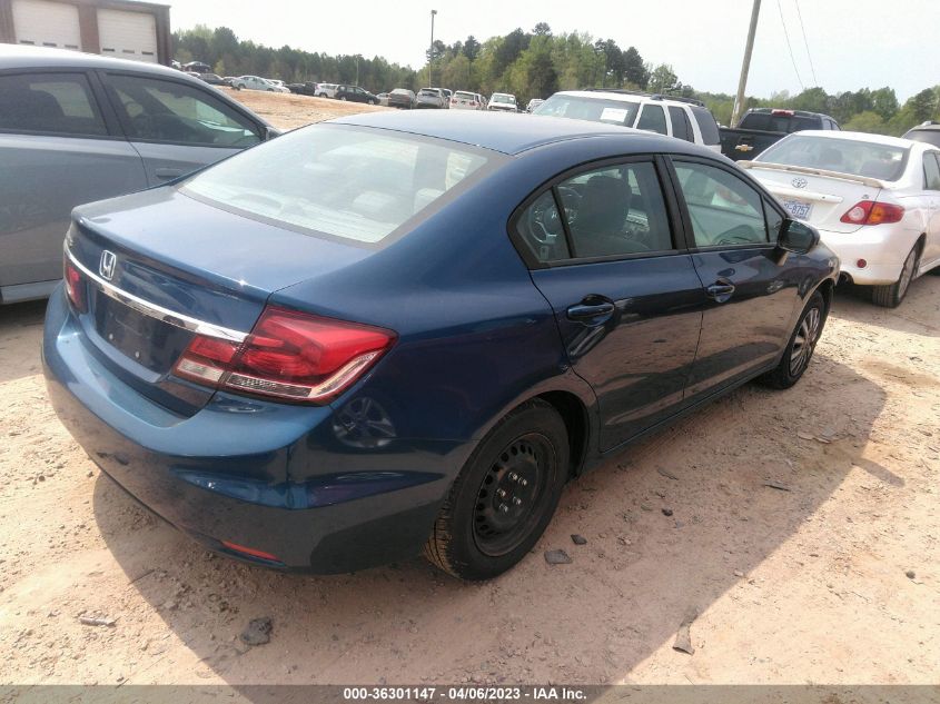 2015 HONDA CIVIC SEDAN LX - 19XFB2F51FE206138